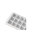 Molde de silicona para cubitos de hielo, refrigerador, caja de hielo, cubo de hielo suave de grado alimenticio, modelo de alimento complementario casero, artefacto de cubito de hielo congelado para el hogar