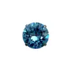 Titanio Marea Aleación de Titanio G23 Montura de Cuatro Garras Zirconita Swarovski de 6 mm Arete para Lóbulo Piercing en Labio Piercing en Nariz Accesorios de Joyería