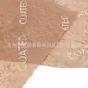Papel Fino de 17g Impresso com Logo Branco, Caixa de Presente Personalizada Forrada com Papel de Seda, Embalagem Interna de Papel para Roupas