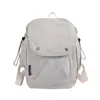 Mochila Casual para Estudiante de Color Sólido, Simple y Elegante, Nueva de Otoño 2026, Gran Capacidad, para Viajes y Uso Diario