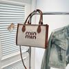 Diseño de Nicho Gran Capacidad Transfronterizo 2026 Verano Nueva Moda Versátil Elegante Bolso de Hombro Cruzado con Estampado de Letras
