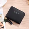 Carteira de Moedas Curta Multifuncional Exquisita e Durável com Zíper Simples, Porta-Cartões, Nova, Compacta, para Estudantes, Feminina, Volkswagen