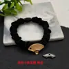 Yingyi Joias DIY Base para Anel de Cabelo Intestino Delgado com Tecido Song Brocado Anel de Cabelo de Alta Elasticidade Estilo Chinês Aplique Material para Acessórios de Cabelo