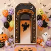 Fondo de arco en forma de U hecho a medida para eventos transfronterizos, creando una atmósfera festiva para fiestas navideñas, sesiones de fotos y decoraciones.