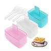 Novo Molde de Sushi de Navio de Guerra DIY Retangular Multicamadas Sushi Bola de Arroz Multicamadas Suplemento Alimentar Infantil Ferramenta Bento
