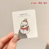 Broche Metálico de Goteo de Aceite para Hombres y Mujeres, Decoración Fija para Bolsas, Accesorios de Insignia de Aleación Estilo Japonés Venta al por Mayor Modelo Nuevo 2024