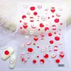 Pegatinas 5D con Relieve de Animales para Uñas Mini Dibujos Animados 12 Signos del Zodiaco Gato Negro Pequeño Material Pegatinas Decorativas para Uñas de Manzana
