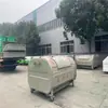 Fabricante de cubo de basura poligonal de 3 pies cúbicos Gancho para cubo de basura cuadrado de 5 pies Brazo de basura Camión de basura Cubo de basura de saneamiento de soporte