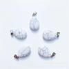 Joias AliExpress 16X22 ágata pedra semipreciosa gota d'água pequeno pingente brincos acessórios de colar joias diy atacado