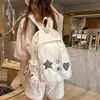 Mochila de nylon para mujer de gran capacidad casual 2026 nueva mochila ligera versátil para viajes y escuela