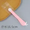 Pincel de Silicone para Máscara Facial, Espátula de Silicone com Cerdas Macias para Maquiagem, Ferramenta de Beleza DIY para Spa, Pincel em Forma de Leque para Ácido Frutícola que Não Solta Cerdas