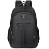 Mochilas masculinas para atacado para exportação, grande capacidade, com alças duplas, porta de carregamento USB, adequadas para negócios, computadores e uso casual