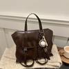 Mochila Portátil de Gran Capacidad para Estilista Nueva de Invierno, Bolso de Hombro, Bolso Tote Retro para Viajes Diarios Cruzado