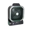 Novo Ventilador Elétrico Solar para Camping ao Ar Livre Super Longa Duração de Bateria Doméstico Vento Forte Portátil Pequeno Ventilador