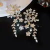 Pendientes de Borla de Diamante Floral Siciliano, Tachuelas Artísticas de Lujo Ligero de Nicho, Accesorios para Orejas Suaves, a la Moda y Elegantes