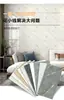 Adesivos de Parede de Mármore Impermeáveis Autoadesivos, Papel de Parede para Reforma de Painel de Alumínio tipo Azulejo para Decoração de Parede de Cozinha e Banheiro