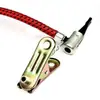 Mangueira infladora para uso doméstico, alta pressão, tubo de ar inflável antigo, bico universal para conversão EUA/Reino Unido, acessórios anticongelantes
