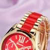 Reloj Digital para Hombre Dx Banda de Acero Geneva Agva Tres Agujas Seis Pines Aleación Romana