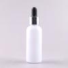 Botella cuentagotas de PET de 50 ml para aceite esencial tapa de color brillante botella de plástico botella para mezclas botella para rellenar botella de aceite esencial botella para cosméticos para rellenar