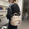 Mochila Tendência de Grande Capacidade Estilo Japonês de Alto Valor para Meninas, Bolsa Transversal Multifuncional para Passeios
