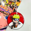 Llavero de Naruto Aleación de Zinc Rodamiento Diseño Giratorio Dibujo Animado Naruto Kakashi Periférico Akatsuki