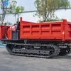 Caminhão de esteira agrícola de 5 toneladas caminhão de engenharia todo-o-terreno pequeno anfíbio caminhão basculante de transporte