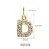 Aleación Diamante A- Z Oro Letras Inglesas Personalidad Joyería Transfronteriza Accesorios Pulsera Colgante Collar Colgante de Joyería