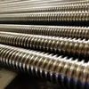Tornillo Trapezoidal Hecho a Medida 2507 Acero Inoxidable Dúplex Accesorios para Máquinas Herramienta, Tornillo Trapezoidal de Rosca Completa de Rosca Izquierda y Derecha