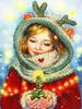 Pintura Diamante 5D Natal DIY Diamante Redondo Diamante Completo Natal Chapéu Vermelho Velho Natal Boneco de Neve Árvore de Natal Série Pintura Decorativa