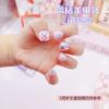 Pegatinas Personalizadas de Uñas Sanrio para Niños con Pedrería, Pegatinas de Arte de Uñas de Dibujos Animados My Melody para Niña, Pegatinas de Uñas Kuromi