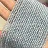 Piedra Turmalina, Granate, Ágata, Piedra Lunar, Lapislázuli, Cristal Cuentas Facetadas de 3 mm, Cuentas Sueltas para Manualidades