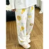 Pantalones de Pijama para Mujer de Dibujos Animados Lindos Minions, Pantalones Largos para Otoño e Invierno, Franela Cálida, Pantalones Casuales para el Hogar Mi Villano Favorito