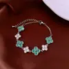 Pulseira com Pingente Redondo de Zircônia Super Brilhante Estilo Francês, Pulseira Exquisita de Luxo Leve de Alta Qualidade, Joia Feminina Fashion e Versátil