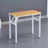 Estante de Almacenamiento de Pared, Mesa Larga Estrecha, Escritorio Pequeño de Oficina, Mesa Plegable Simple para Exteriores, Mesa de Estudio para Estudiantes en Casa, Mesa de Bar