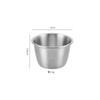 Prato de tempero de aço inoxidável 304 transfronteiriço selado à prova de vazamentos com tampa de silicone Prato de tempero Molho de soja Prato de molho de salada de tomate