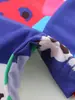 Vestido de Manga Corta para Niña Estilo Europeo y Americano 26 Nuevo de Verano Vestido de Princesa para Niños Moda Estampado Cuello Redondo Vestido para Niños Venta al por Mayor