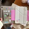 Funda Protectora Linda de Pantalla Completa Kt para Tableta iPad Air Pro con Succión Lateral Desmontable de Décima Generación Plegado en Y Mini6 Dibujos Animados 10.9 pulgadas