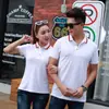 Nueva camisa polo de hombre hecha a medida moda manga corta lana grabada cuello alto publicidad stand impresión LOGO