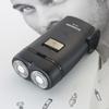 Afeitadora Longway eléctrica para hombre en línea recargable doble cabezal portátil fabricantes mayoristas Rs182