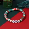 El Más Vendido de Amazon Navidad 2025 Paquete de 6 Lindo Alce Campana Pulsera de Arcilla Suave Set Regalo para Fiesta de Mujeres