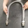Fabricante de Tubería Flexible Antiexplosión de Acero Inoxidable 304 en Pekín y Hebei Manguera de Conexión de Alambre de Acero Inoxidable Metálico de 1/2 Pulgada 3/4 de Pulgada Protección