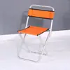 Banqueta dobrável pequeno banco AliExpress banqueta dobrável espessa banqueta de tábua cadeira com encosto cadeira dobrável portátil portátil
