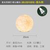 Lámpara de pie con forma de luna, para exteriores, patio, impermeable, para jardín, césped, con personalidad lunar, para dormitorio, lámpara de mesa con ambiente planetario.