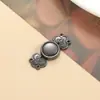 Ventosa novo fecho de metal estilo chinês, Hanfu estilo antigo, traje Tang, fecho decorativo cheongsam, fecho magnético de camisa