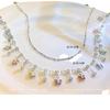 Viento de verano ~ Collar de mariposa de circonio colorido de lujo con luz de nicho, cadena de clavícula para mujer, accesorios superpuestos de dopamina