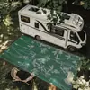 Tubería de PP 8*10 pies Tamaño Grande Alfombrilla para Plantas Verdes y RV a Prueba de Humedad y Moho Alfombrilla Exterior para Patio Secado Rápido Antienvejecimiento Alfombrilla para Piscina