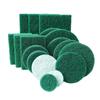Aozhong 8698 Estropajo Industrial Nylon Esmeril Redondo Cuadrado Cepillado Pulido y Eliminación de Óxido Estropajo Industrial