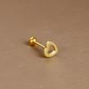 Piercing para labio con forma de serpiente, estilo europeo y americano, con forma de corazón, con hebilla giratoria, para la oreja, nuevo, disponible al por mayor