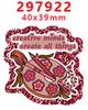 Brillo Transfronterizo Dibujos Animados Acrílico Accesorios Resina DIY Accesorios para Joyería Parche Pasador Pasador Gt-Jh-29644