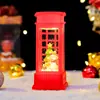 Luz nocturna de Navidad luminosa portátil transfronteriza, lámpara de cristal, decoración de mesita de noche, luz ambiental para dormitorio, venta directa y al por mayor